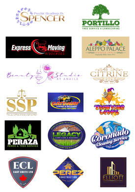 Logos Designed Using Clip Art